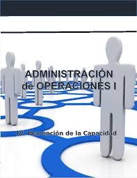 ADMINISTRACIÓN DE LAS OPERACIONES I